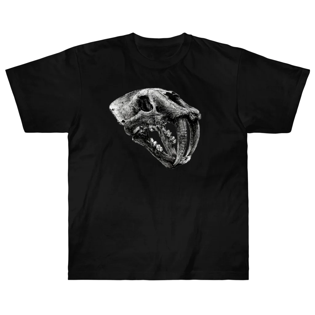 segasworksのSmilodon(skull) Heavyweight T-Shirt