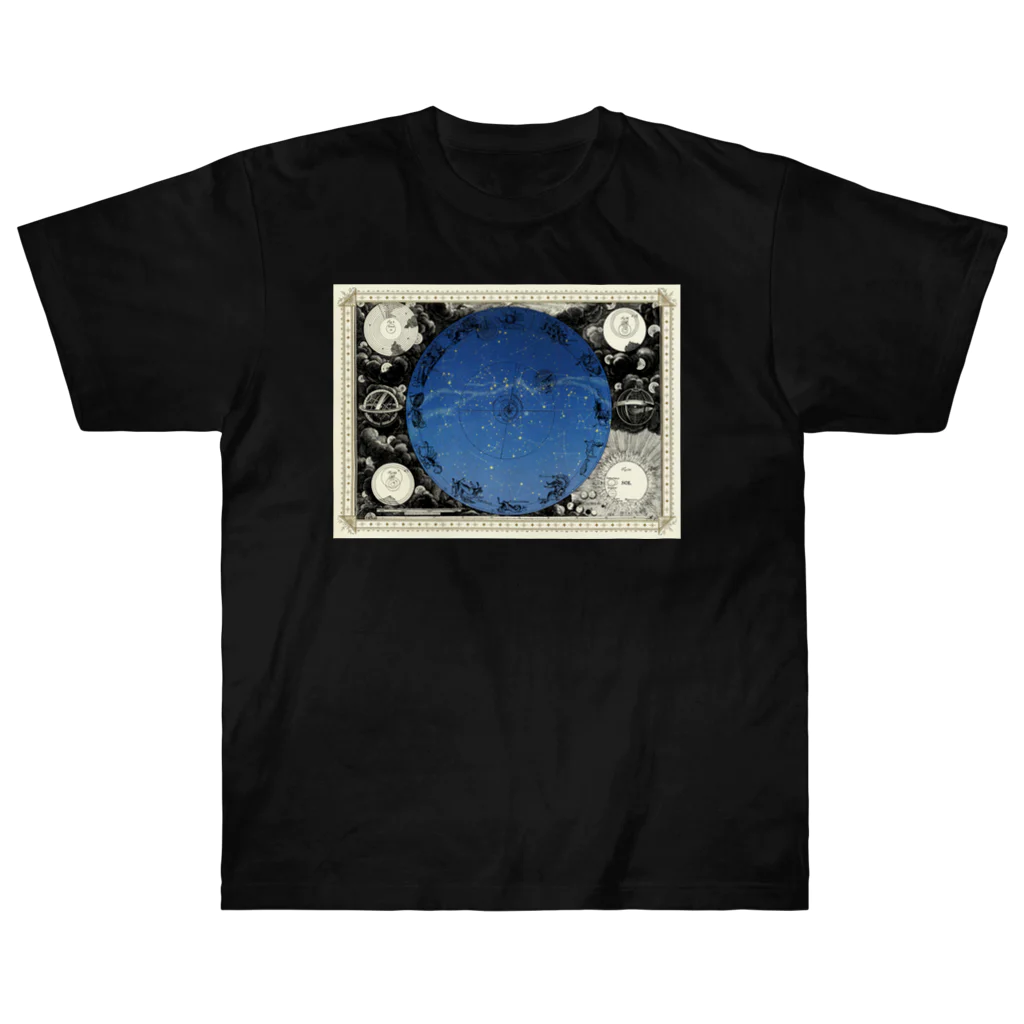 Guignolの「天体観測展」 Heavyweight T-Shirt