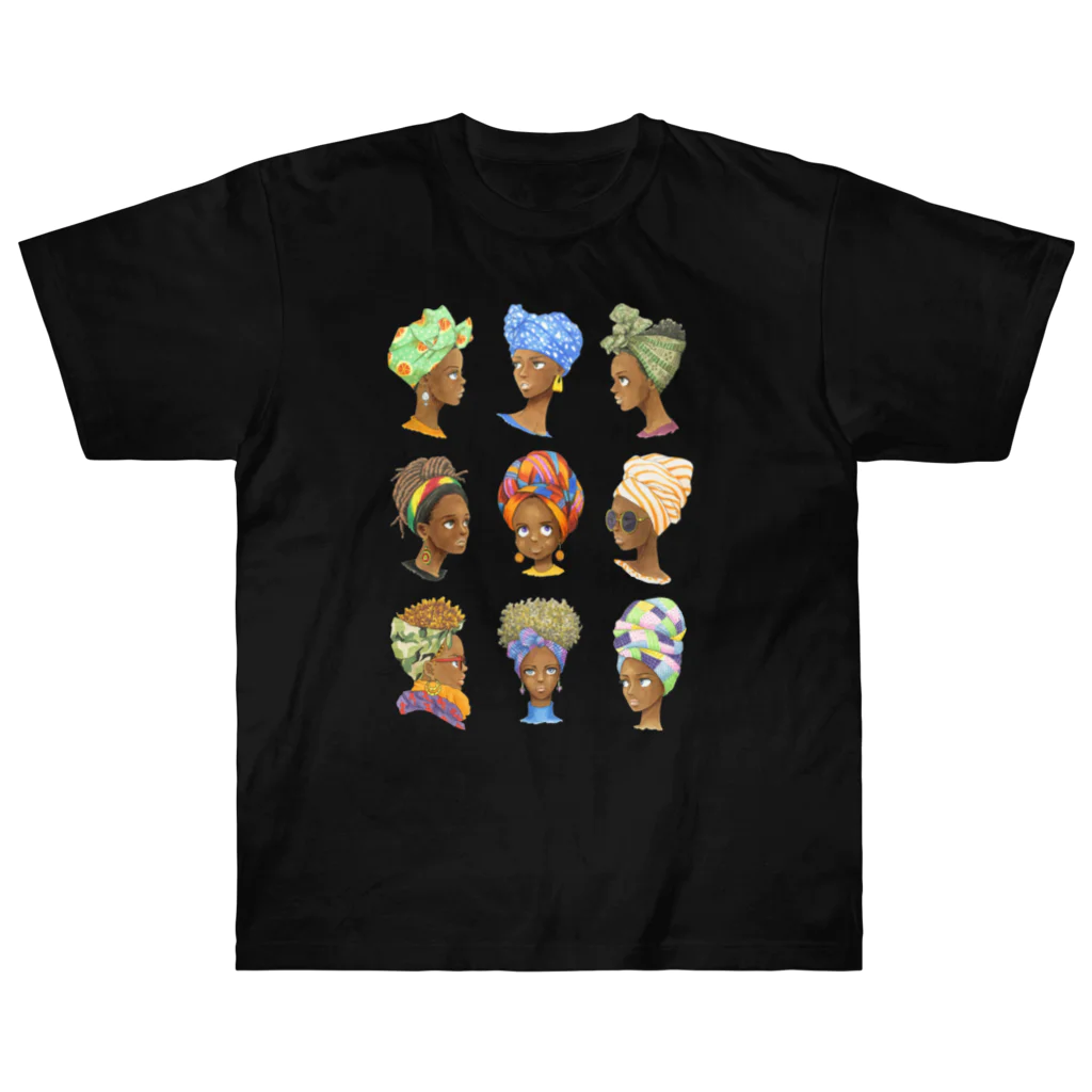 スタムラ屋のHEADWRAP ヘビーウェイトTシャツ