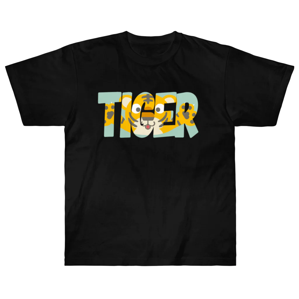 SU-KUのTIGER ヘビーウェイトTシャツ