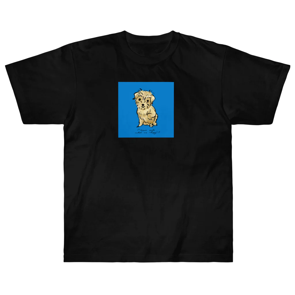 TOMOS-dogのまねき犬 Heavyweight T-Shirt