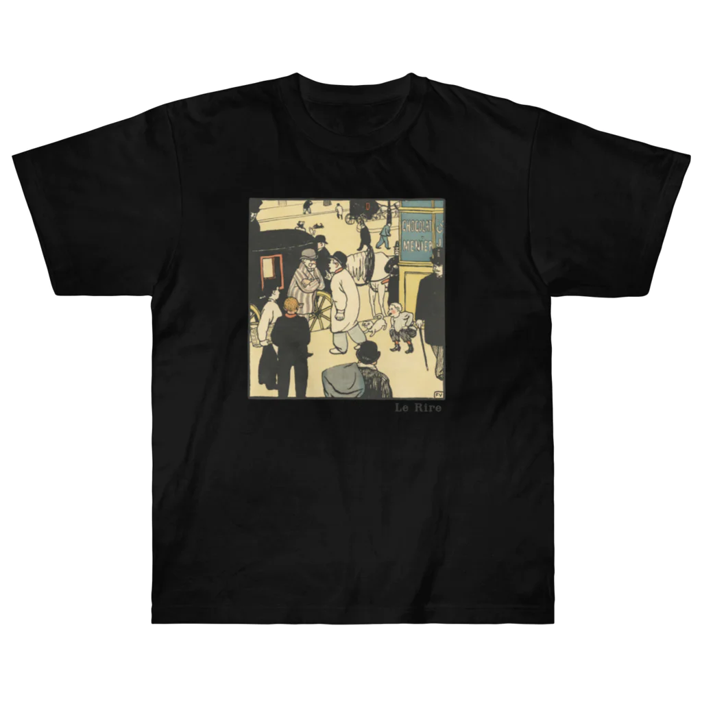 古書　天牛書店のフェリックス・ヴァロットンの街角 Heavyweight T-Shirt