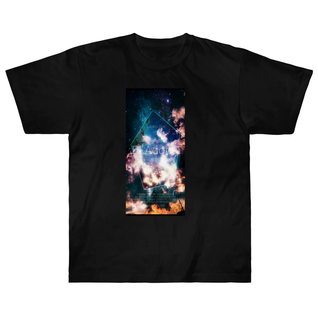 El Adonai のLucent Star  Heavyweight T-Shirt