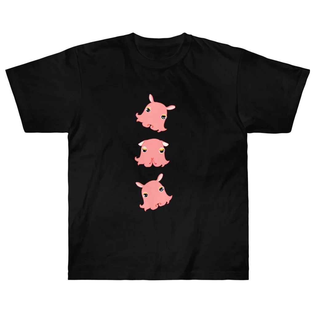 LalaHangeulのめんだこさん　トリオ Heavyweight T-Shirt