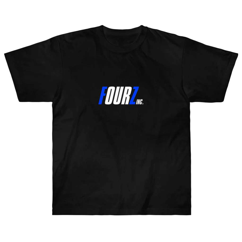 FOURZ inc.の黒ver. ヘビーウェイトTシャツ