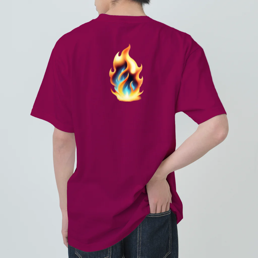 BONNAGOの炎 ヘビーウェイトTシャツ