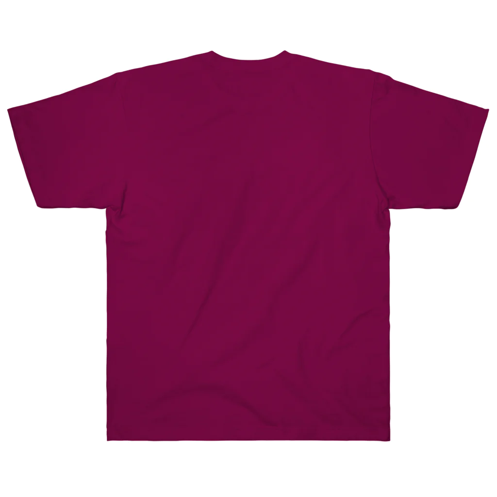 WebArtsの肉球をモチーフにしたオリジナルブランド「nikuQ」（犬タイプ）です Heavyweight T-Shirt