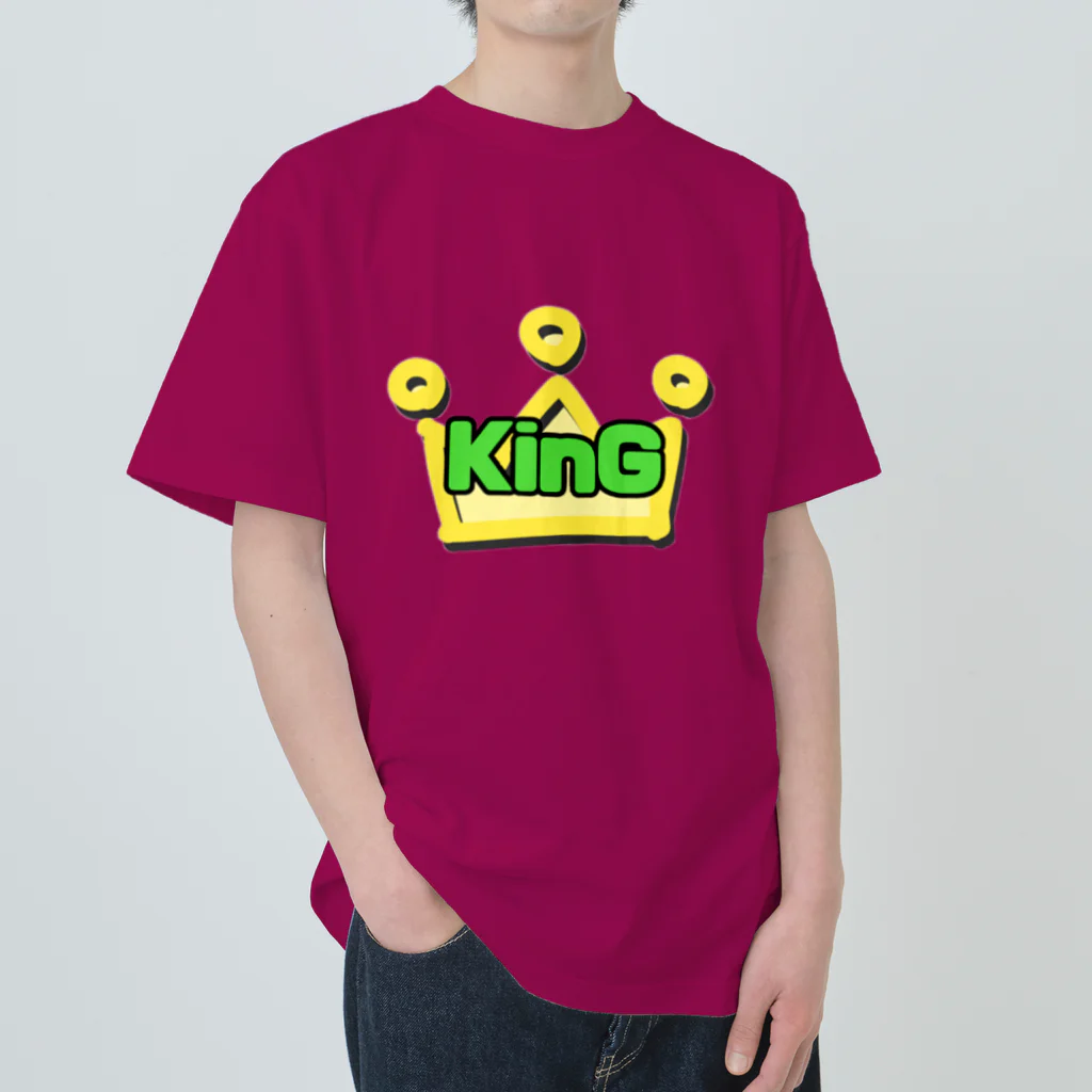 KinGのKinG KinGの王冠シリーズ ヘビーウェイトTシャツ