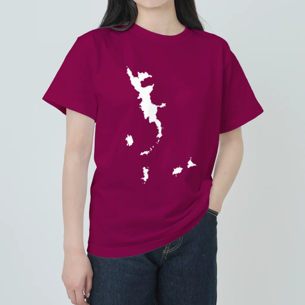 cuuyabowの小笠原諸島 Heavyweight T-Shirt