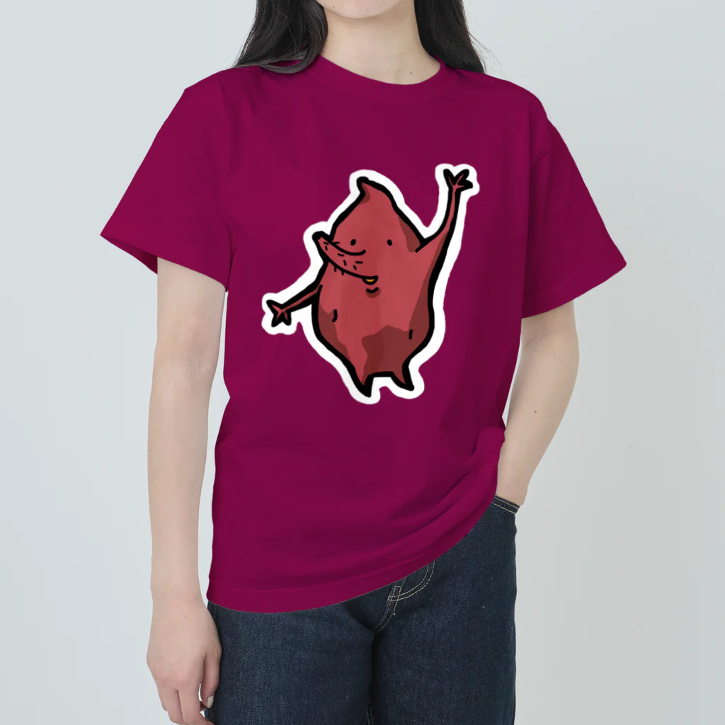 ゆるめのアニキのいもぐら ヘビーウェイトTシャツ