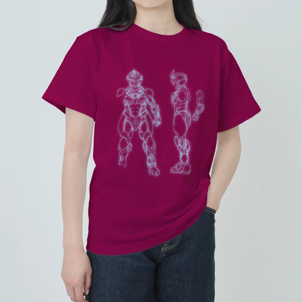 次元戦士オルファム_オフィシャルグッズショップ_in suzuriのガロード_design ヘビーウェイトTシャツ