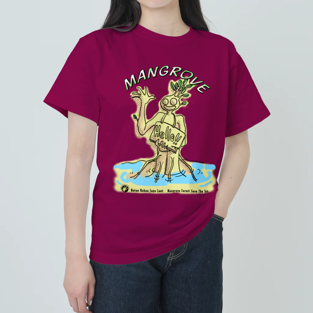 Toko Nataraja Baliのマングローブ　Mangrove Heavyweight T-Shirt