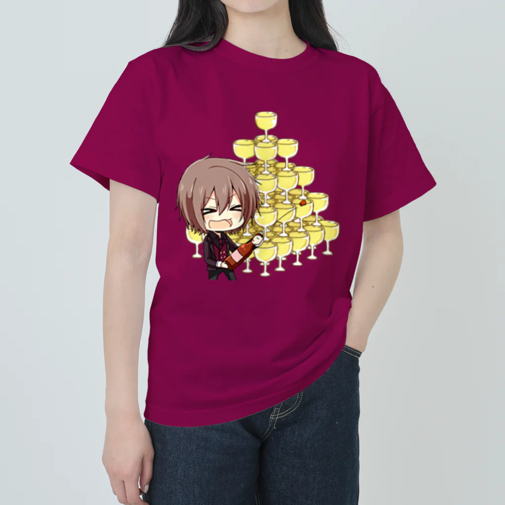 ピロ山通販のぼくホスト君 スタンダード ヘビーウェイトTシャツ