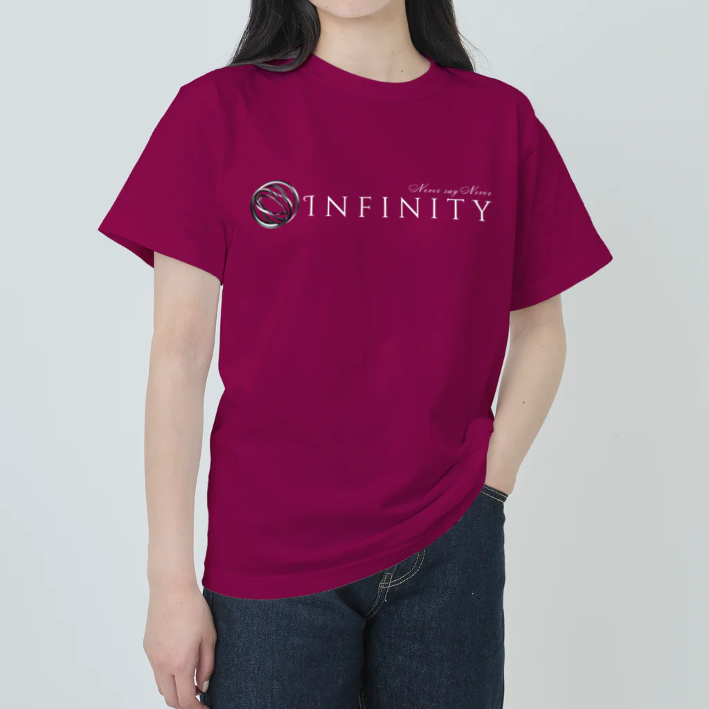 syuri_selectshop_358のInfinityシリーズ第10弾(ロゴ白) Heavyweight T-Shirt
