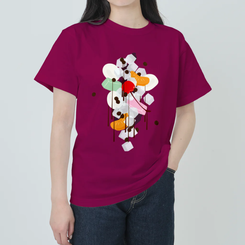 日下田のあんみつ Heavyweight T-Shirt