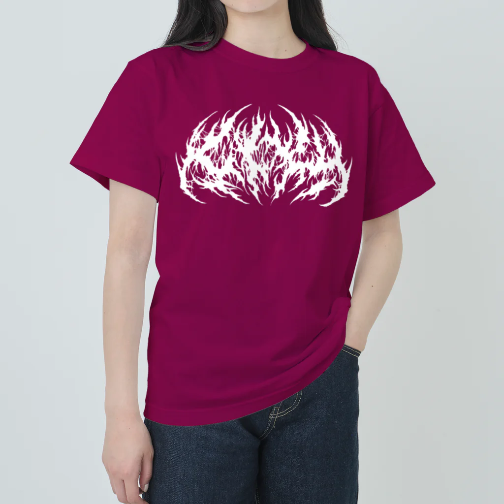 Toshihiro Egawa ArtのDEATH GIFU / 岐阜 Heavyweight T-Shirt