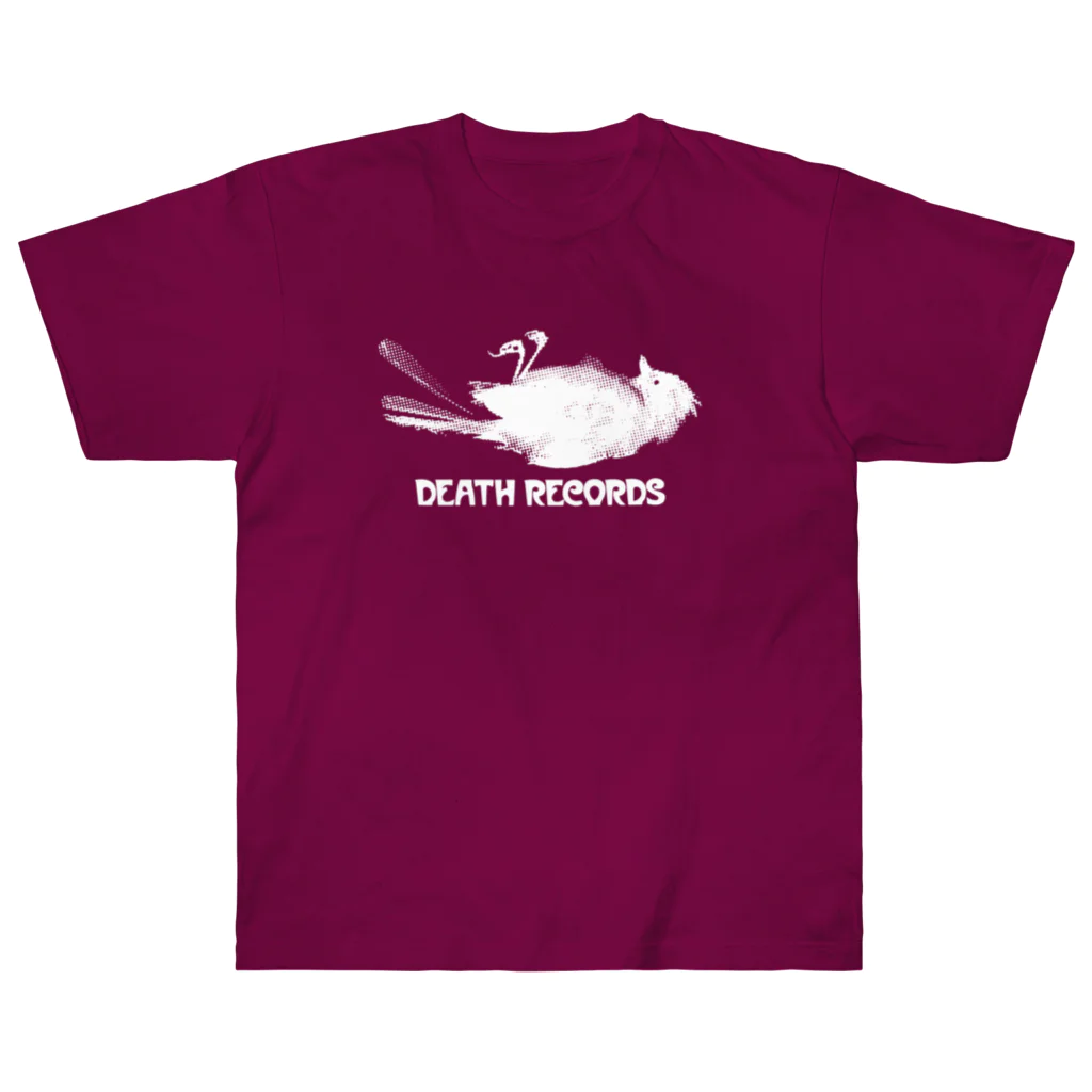 stereovisionのDEATH RECORDS Heavyweight T-Shirt