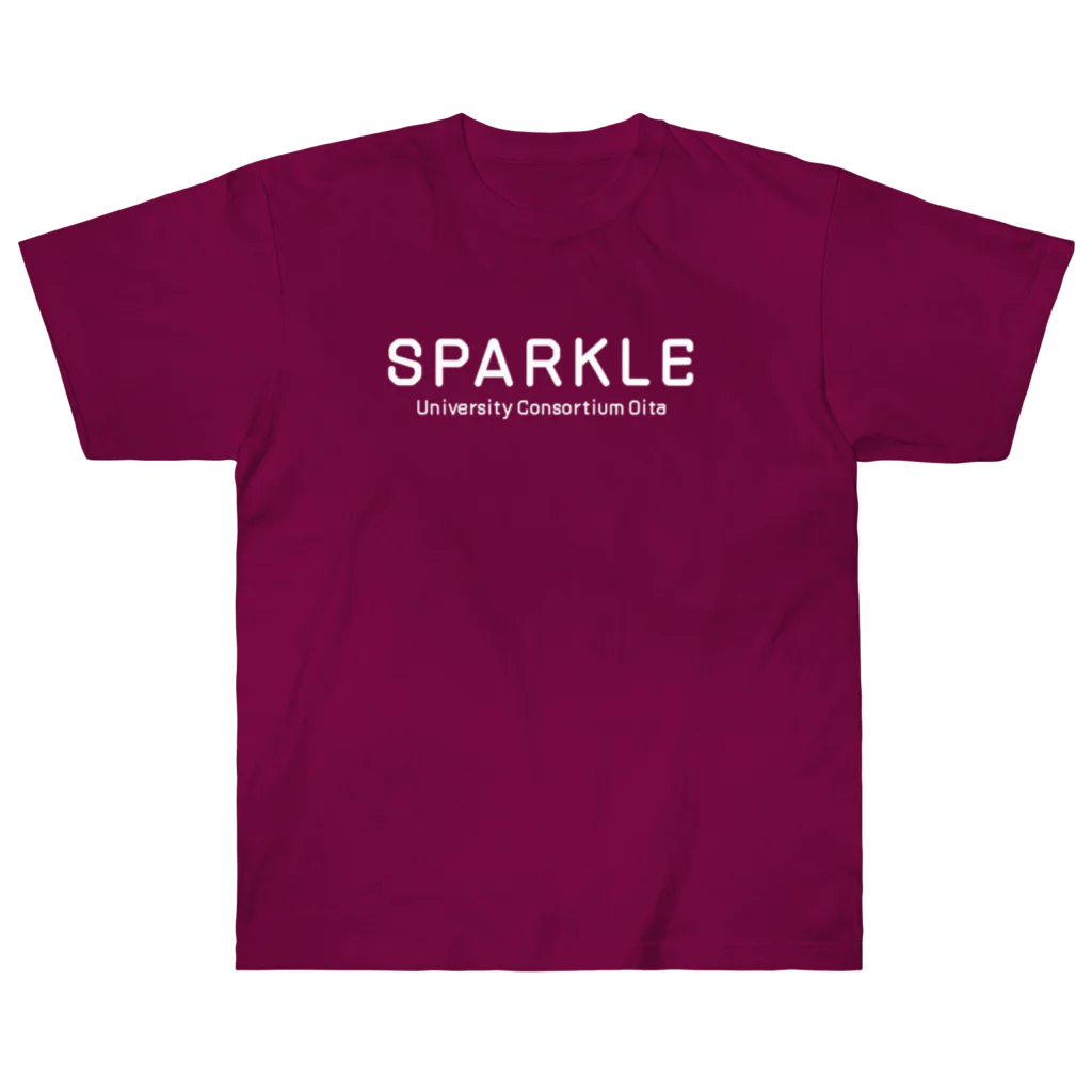 SPARKLEのSPARKLE-シンプル白字 ヘビーウェイトTシャツ