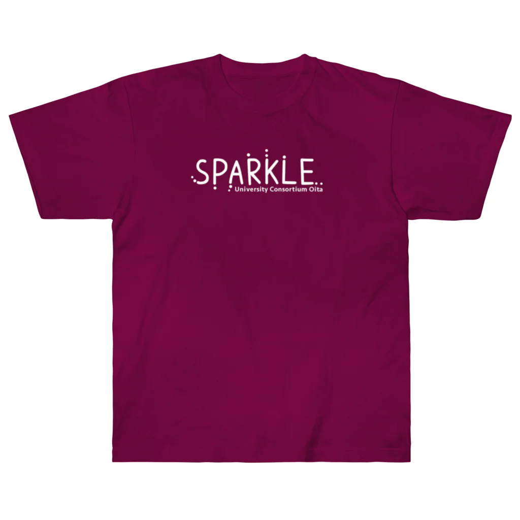SPARKLEのSPARKLE-ドロップス shiro ヘビーウェイトTシャツ