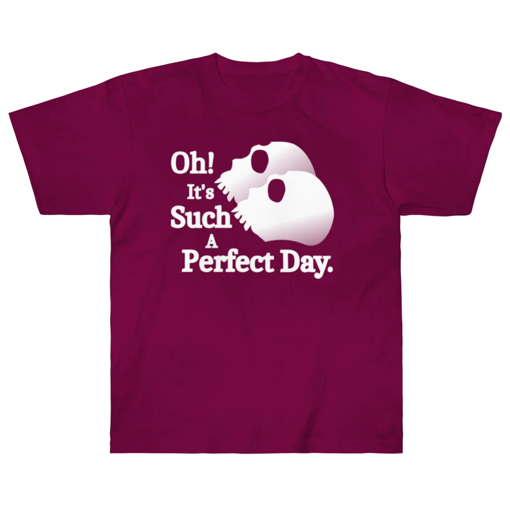 『NG （Niche・Gate）』ニッチゲート-- IN SUZURIのOh! It's Such A Perfectday.（白） Heavyweight T-Shirt