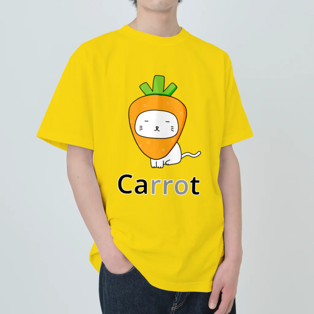 無水屋のCa(rro)t ヘビーウェイトTシャツ