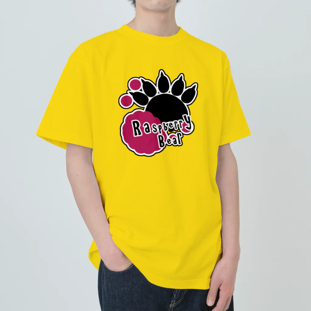 WhiteQuartetto/Raspberry BearのRaspberry Bear OFFICIAL GOODS Heavyweight T-Shirt