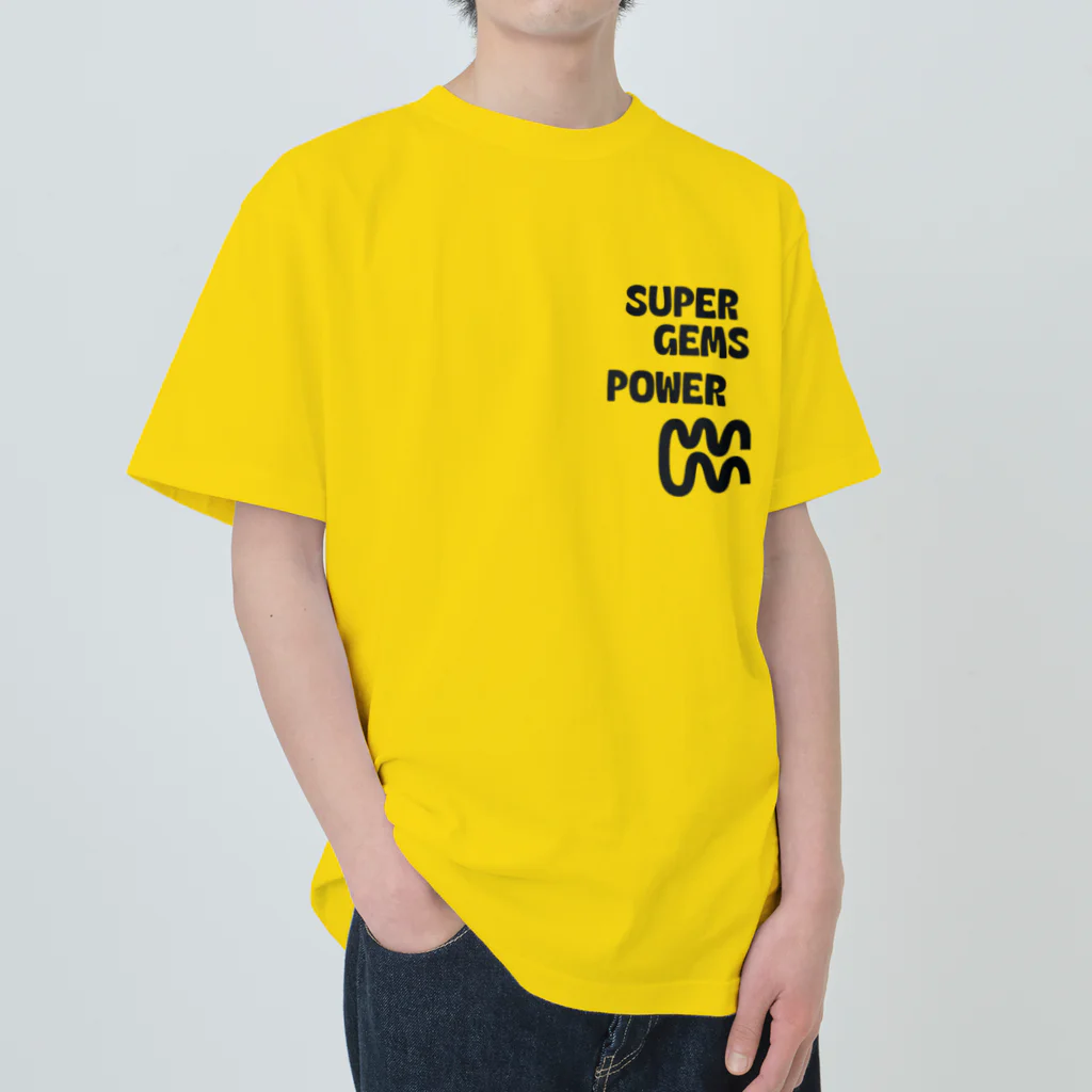 Parallel Imaginary Gift ShopのSUPER GEMS POWER ヘビーウェイトTシャツ
