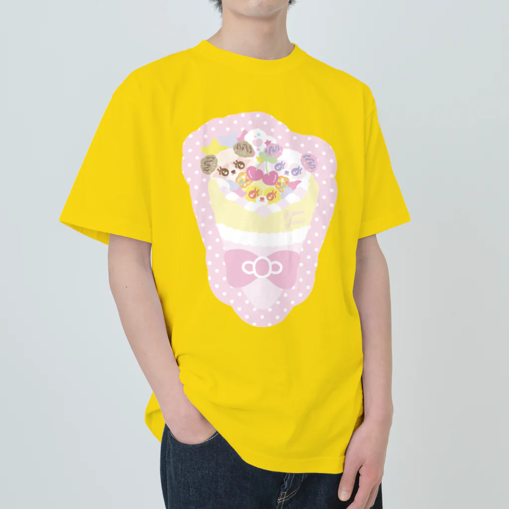 🎀りぼんぱ～ら～🎀のぱんだクレープ Heavyweight T-Shirt