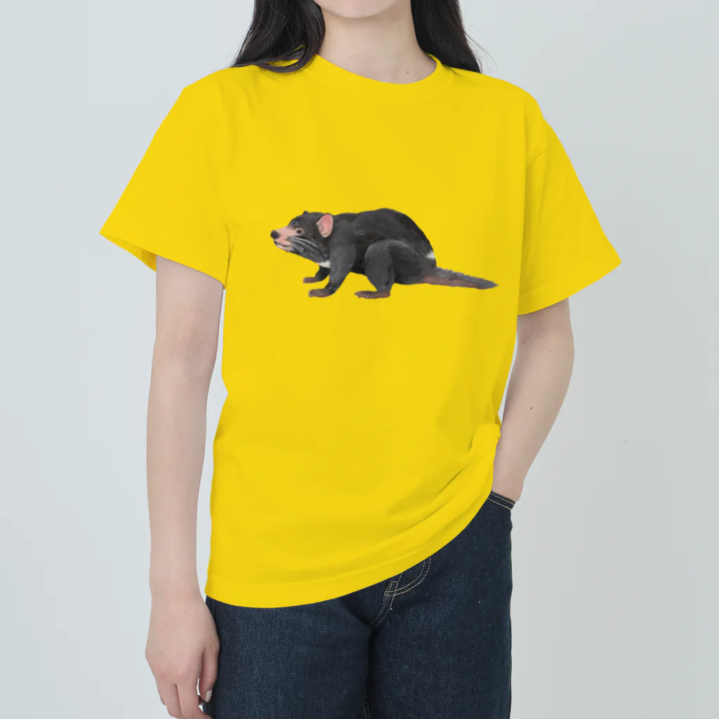 🐶シュナといろいろ🎨のタスマニアデビル Heavyweight T-Shirt