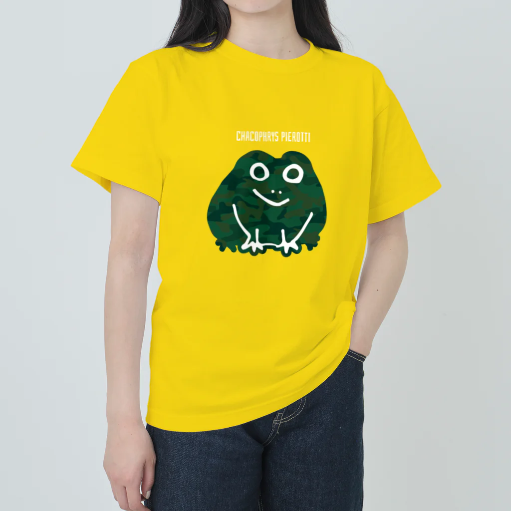 Bear Fish Companyのチャコガエル（カエル） ヘビーウェイトTシャツ