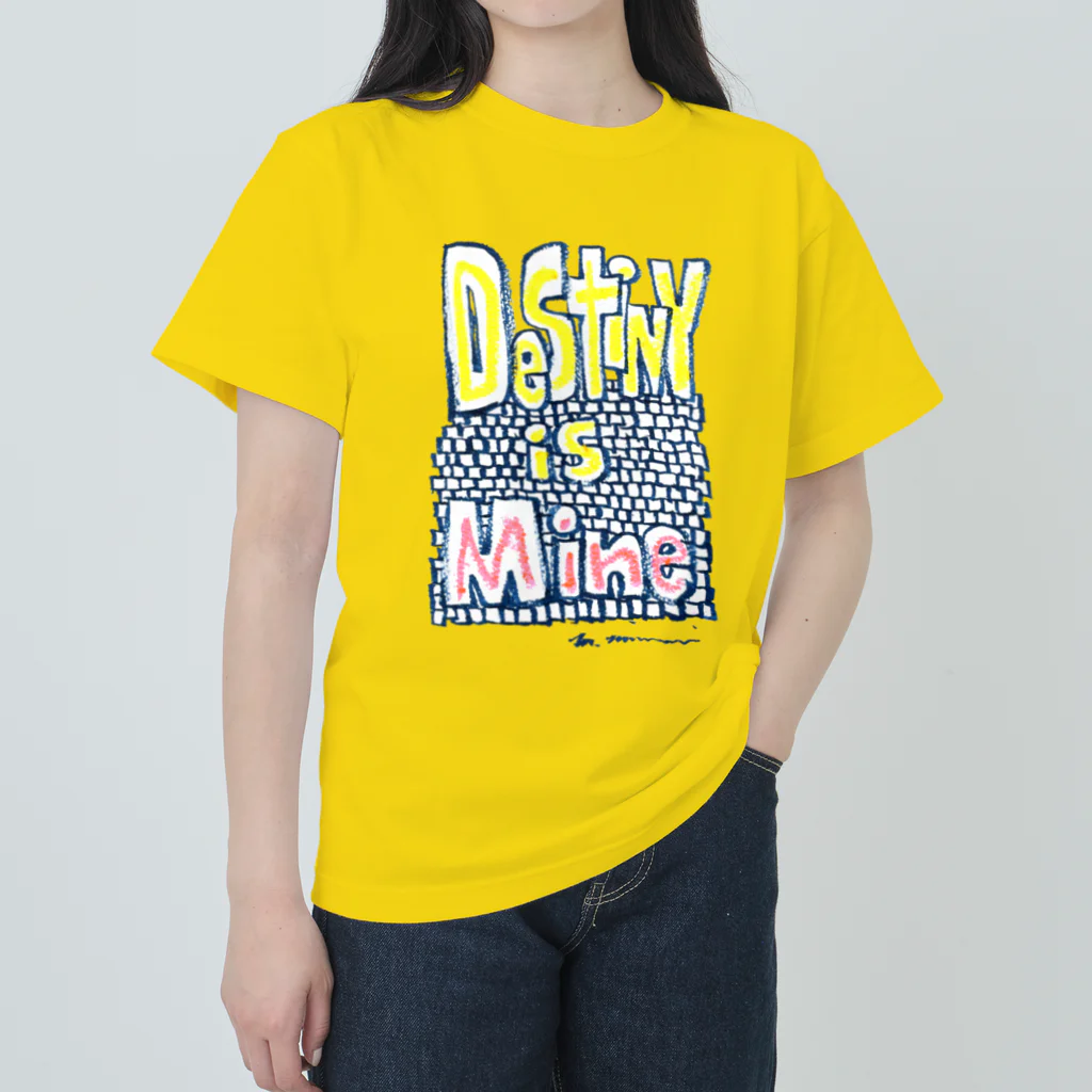 masahiro_minami_artのDESTINY IS MINE Heavyweight T-Shirt