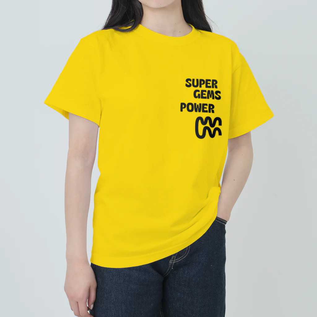 Parallel Imaginary Gift ShopのSUPER GEMS POWER ヘビーウェイトTシャツ