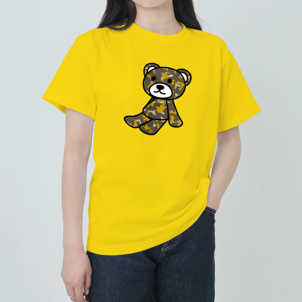 Generousのカモフラテディー ヘビーウェイトTシャツ