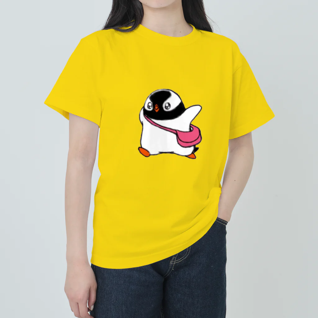 ヤママユ(ヤママユ・ペンギイナ)の走れ！プピゴン！ Heavyweight T-Shirt