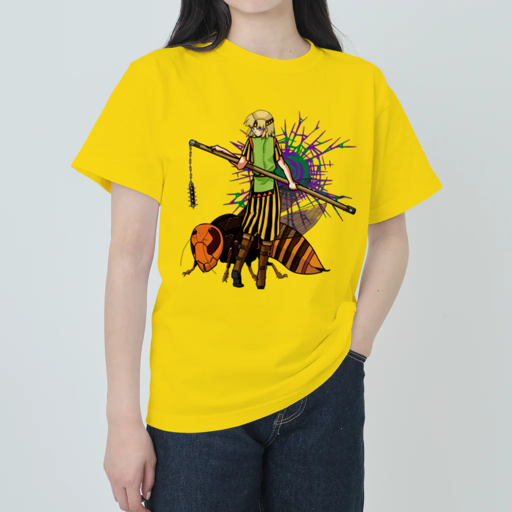 Drecome_Designの蟲使い ヘビーウェイトTシャツ