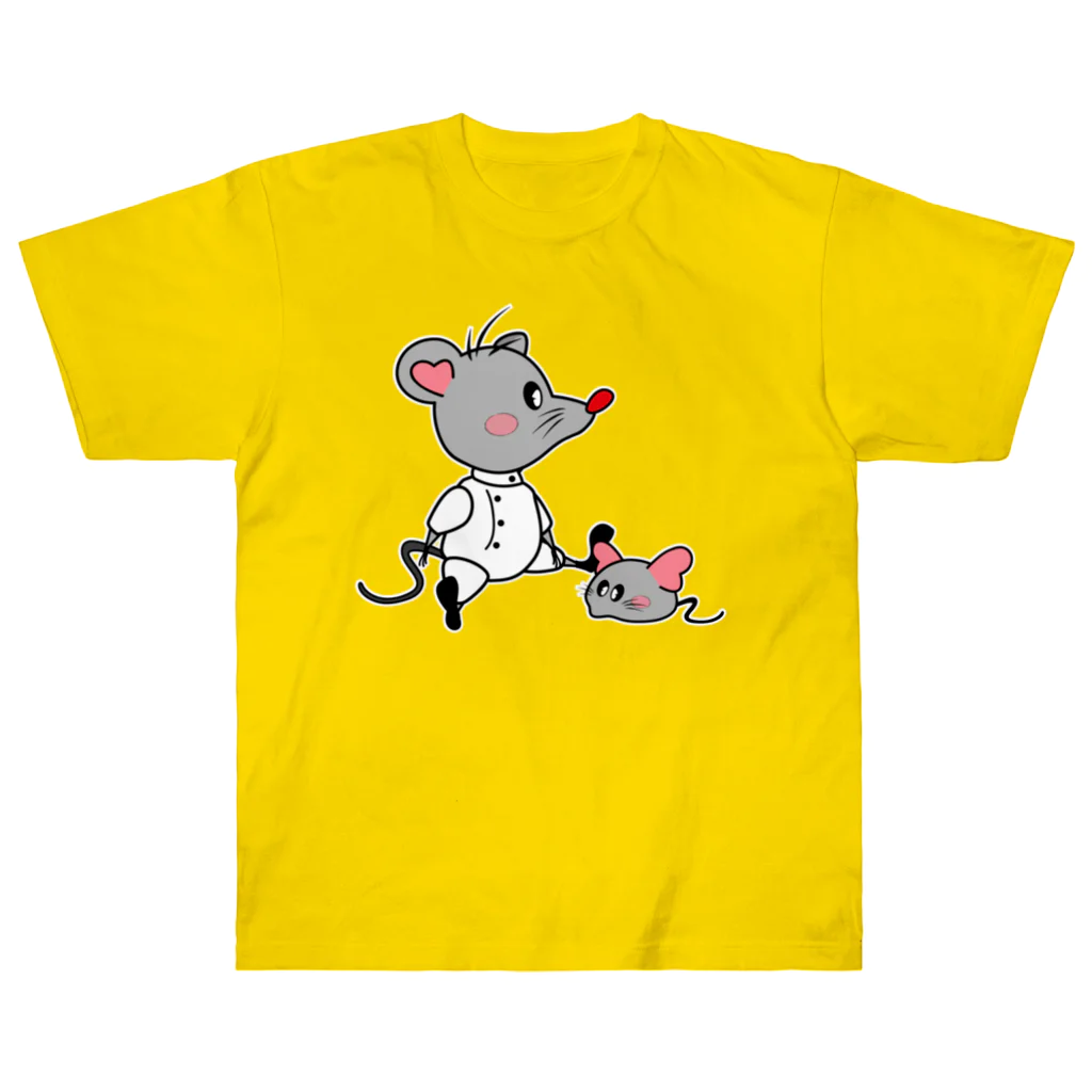 AVERY MOUSE - エイブリーマウスのフェンシング - AVERY MOUSE (エイブリーマウス) ヘビーウェイトTシャツ