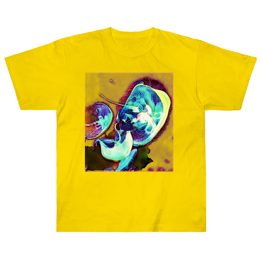 Anna’s galleryのPsyberpunk Jerry Fish ヘビーウェイトTシャツ