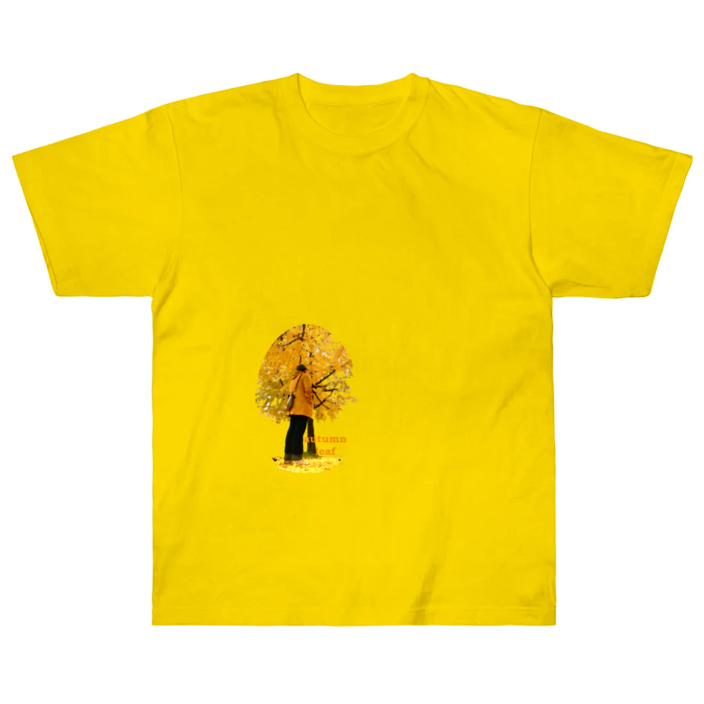 soi hẻm rojiのAutumnLeaf Heavyweight T-Shirt