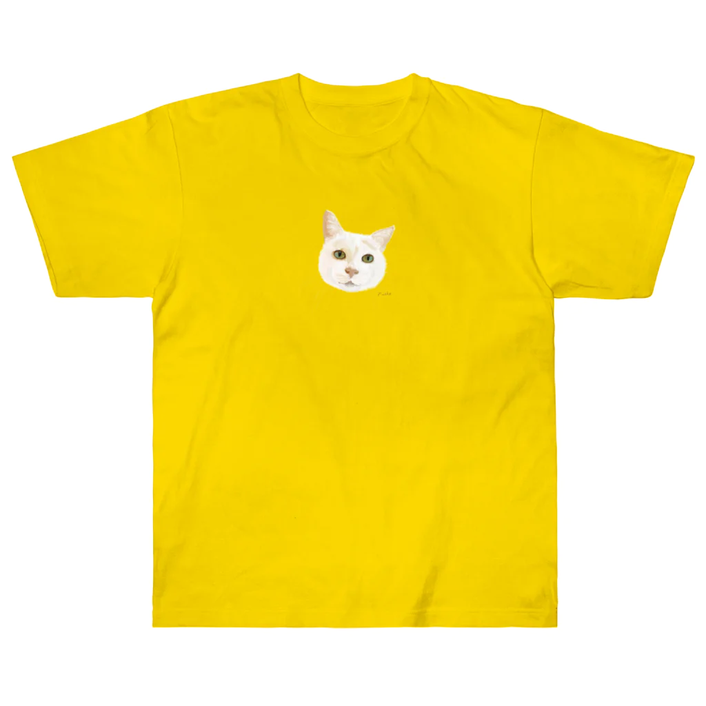 nuuko_artのねこのサニーさん ヘビーウェイトTシャツ