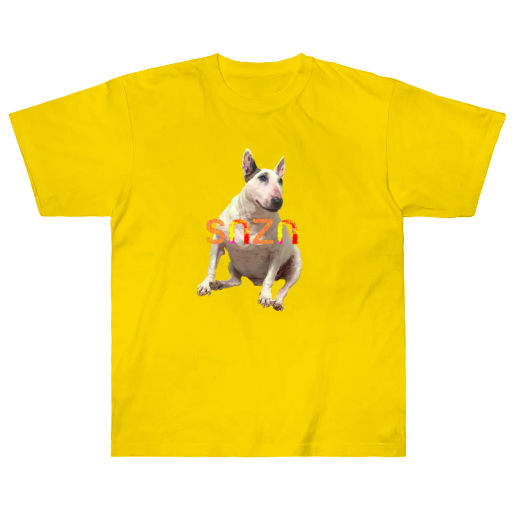 snznのsnzn_BullTerrier ヘビーウェイトTシャツ