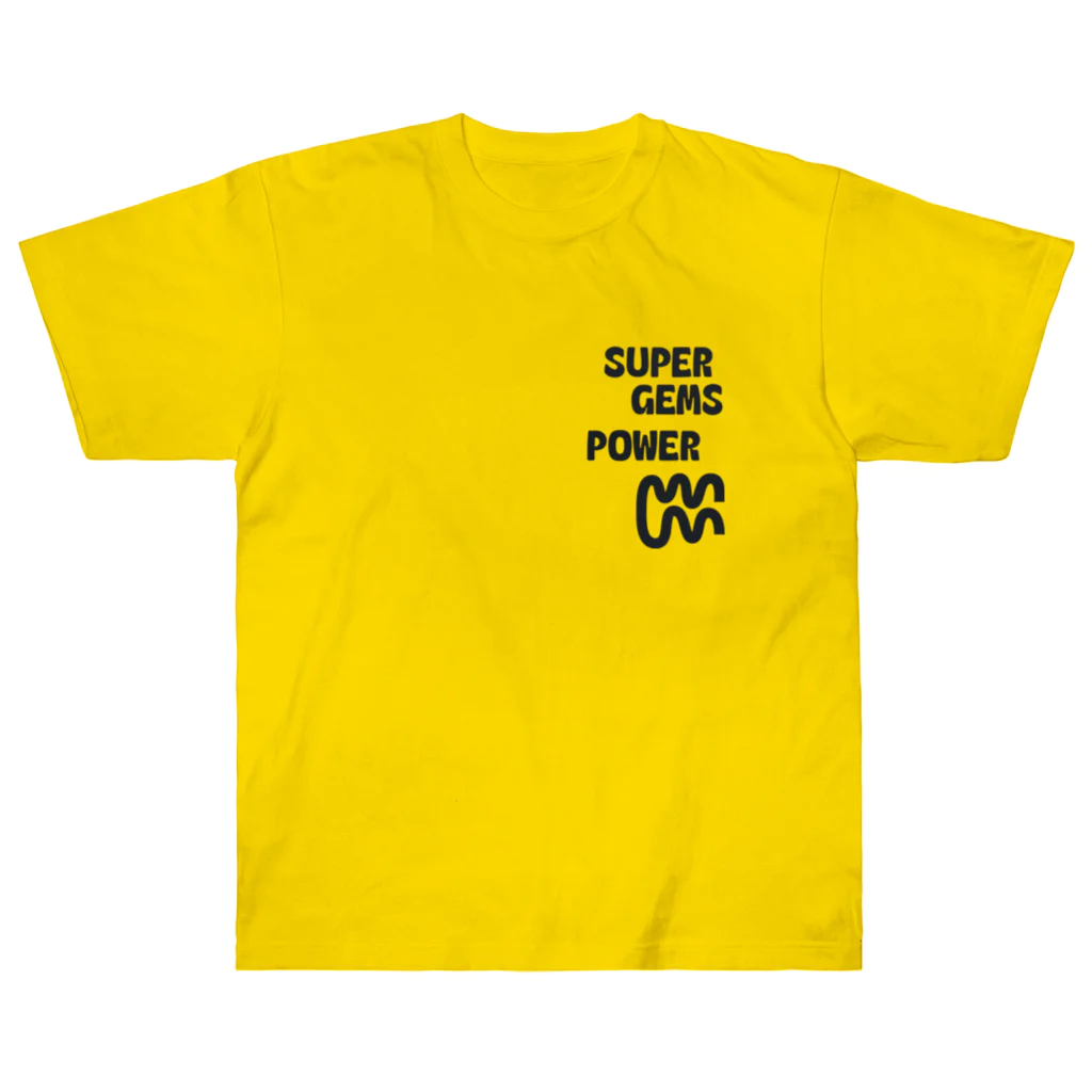 Parallel Imaginary Gift ShopのSUPER GEMS POWER ヘビーウェイトTシャツ