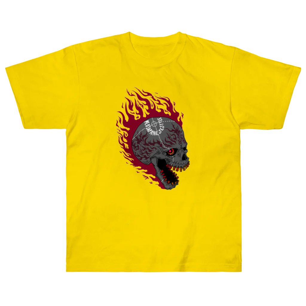 NEOJAPANESESTYLE                               のfireskull Heavyweight T-Shirt