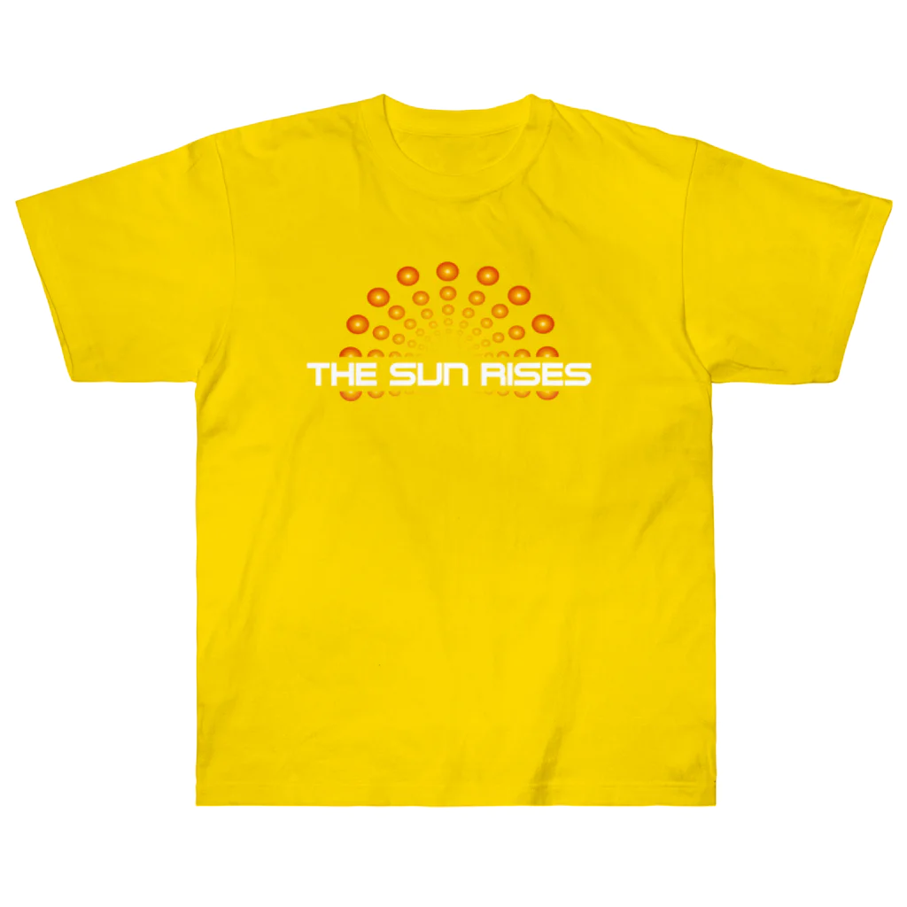 kanoh_artのTHE SUN RISES（太陽の輝き）✨ ヘビーウェイトTシャツ