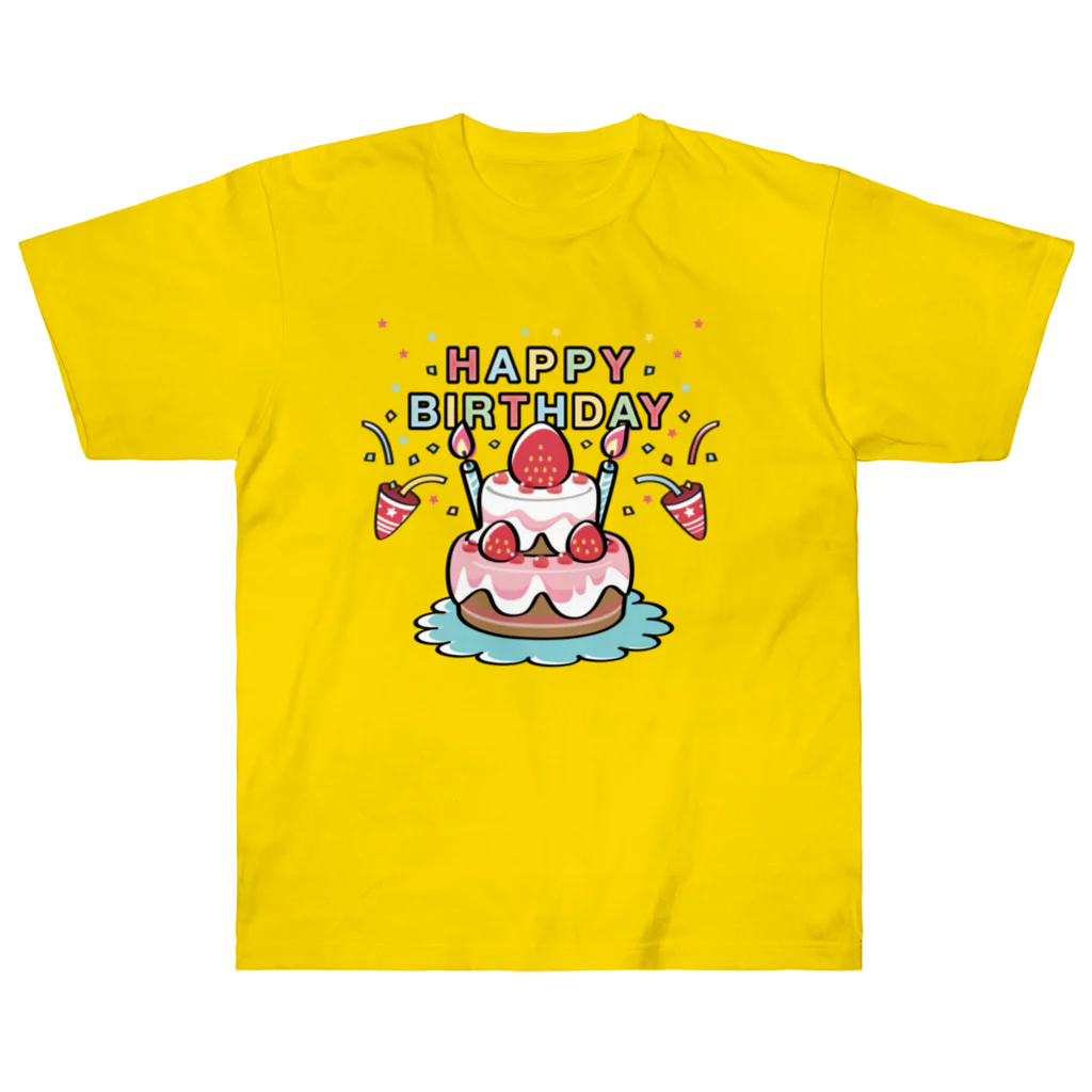 イラスト MONYAAT のCT61HAPPY BRITHDAY  ヘビーウェイトTシャツ