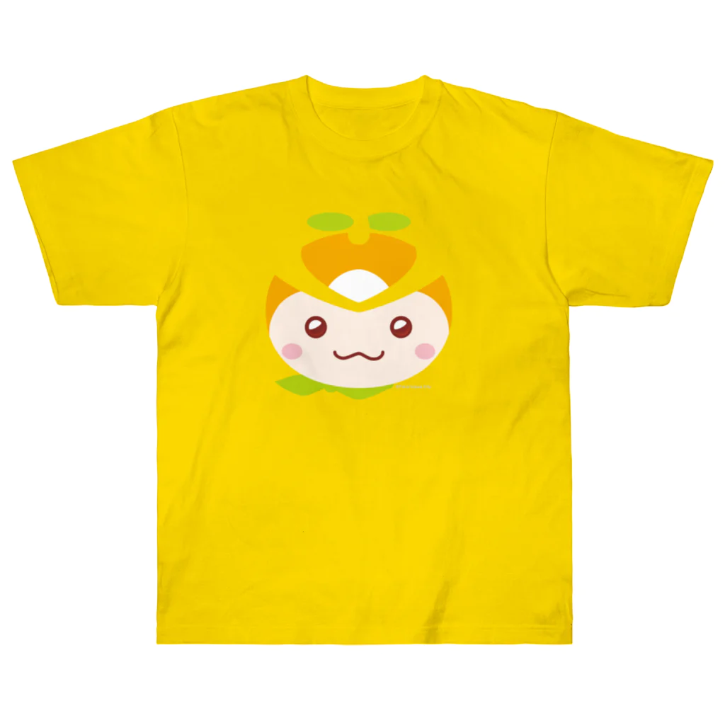 TokoTokoStudioのトコろん　(イエローバック) ヘビーウェイトTシャツ