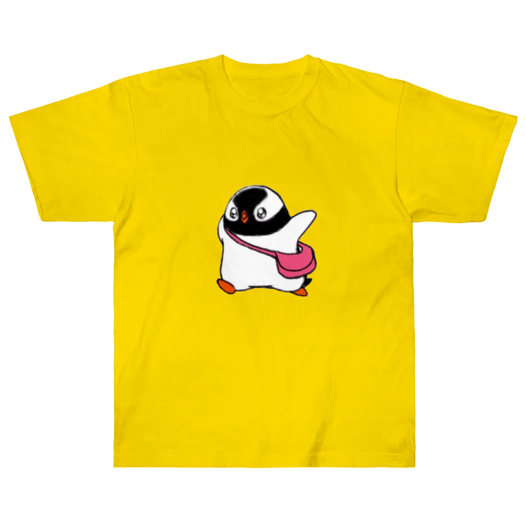 ヤママユ(ヤママユ・ペンギイナ)の走れ！プピゴン！ Heavyweight T-Shirt