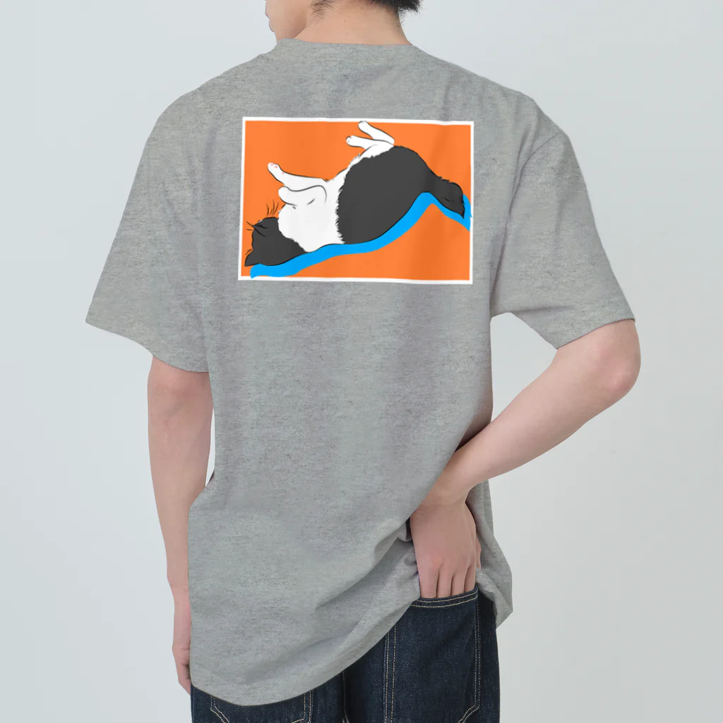 うらめし屋　の猫が落ちてる Heavyweight T-Shirt