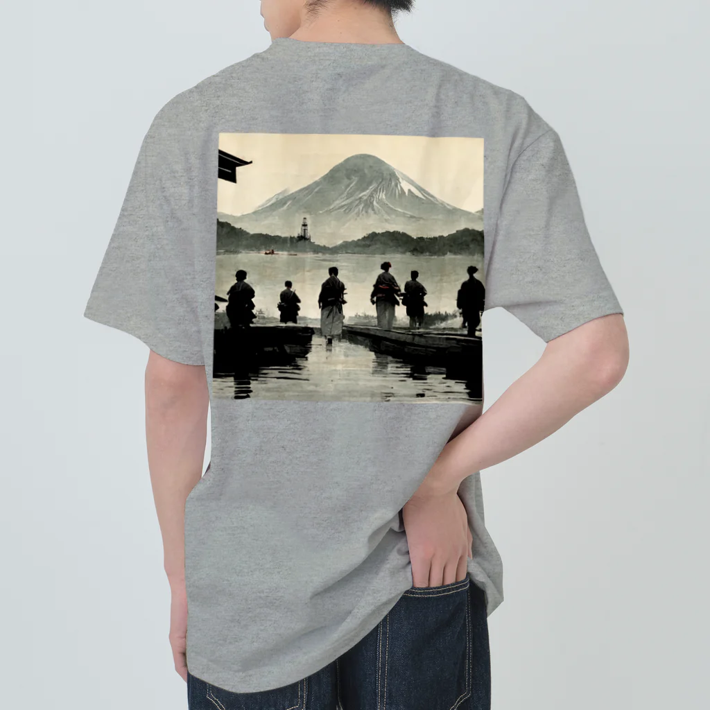 Spl_MuteのFishing For Fuji Heavyweight T-Shirt