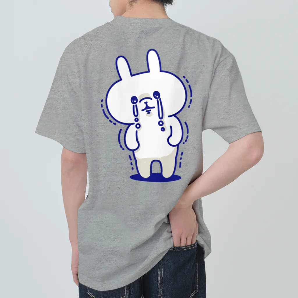 DECORの時々素が出るウサギ  ヘビーウェイトTシャツ