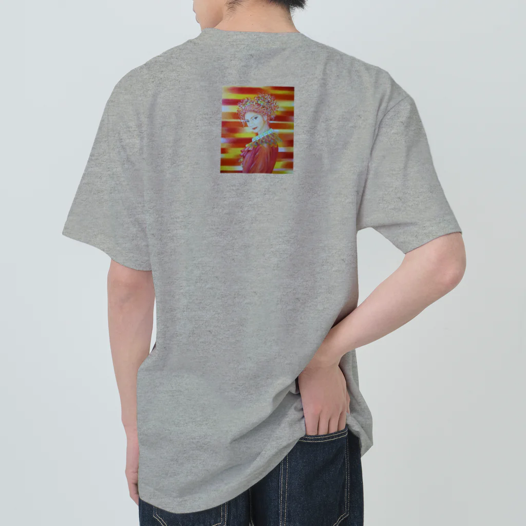 Happy Circusのハッピークラウン4・woman Heavyweight T-Shirt